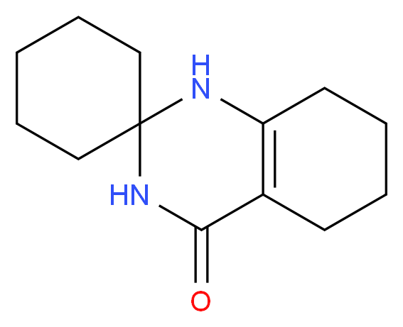 3',4',5',6',7',8'-hexahydro-1'H-spiro[cyclohexane-1,2'-quinazoline]-4'-one_分子结构_CAS_30152-60-4