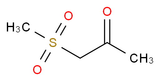 1-methanesulfonylpropan-2-one_分子结构_CAS_)