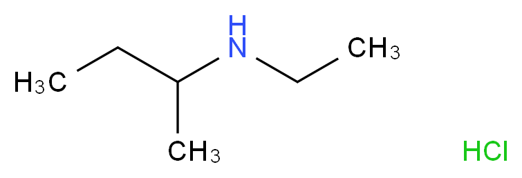 N-Ethylbutan-2-amine hydrochloride_分子结构_CAS_)