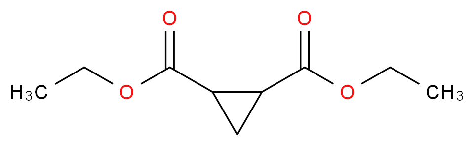 1,2-diethyl cyclopropane-1,2-dicarboxylate_分子结构_CAS_20561-09-5