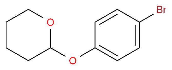 2-(4-溴苯氧基)四氢-2H-吡喃_分子结构_CAS_36603-49-3)