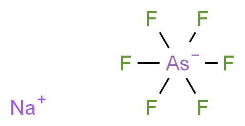 六氟砷(V)酸钠_分子结构_CAS_12005-86-6)