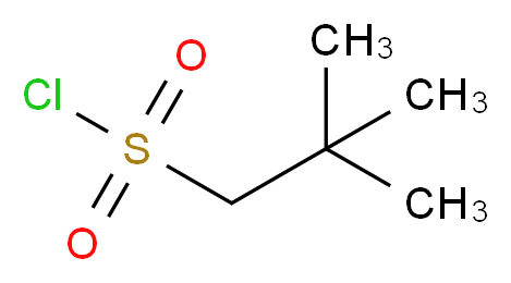 2,2-dimethylpropane-1-sulfonyl chloride_分子结构_CAS_53333-76-9