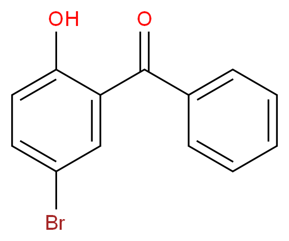 2-benzoyl-4-bromophenol_分子结构_CAS_55082-33-2