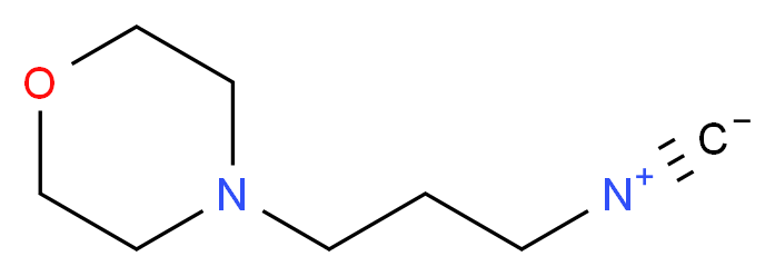 4-(3-isocyanopropyl)morpholine_分子结构_CAS_32835-58-8)