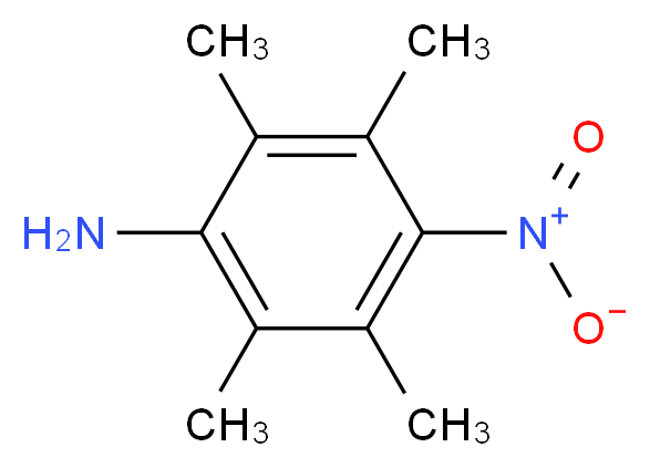 2,3,5,6-TETRAMETHYL-4-NITROANILINE_分子结构_CAS_)