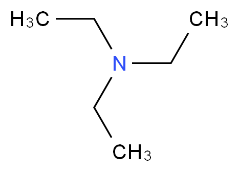 TRIETHYLAMINE, CERTIFIED GRADE_分子结构_CAS_)