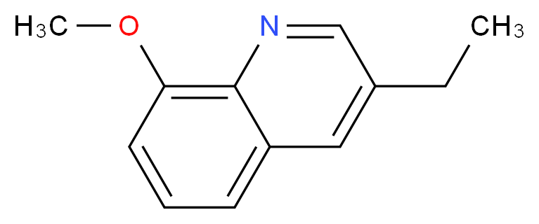 3-Ethyl-8-Methoxyquinoline_分子结构_CAS_112955-03-0)