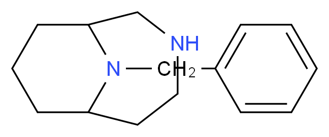 10-benzyl-3,10-diazabicyclo[4.3.1]decane_分子结构_CAS_653600-91-0