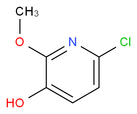 6-chloro-2-methoxypyridin-3-ol_分子结构_CAS_1196146-98-1)