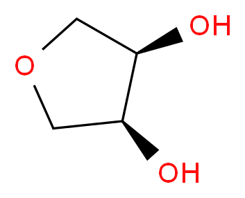 1,4-酐-赤藓糖醇_分子结构_CAS_4358-64-9)