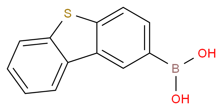 Dibenzothiophen-2-yl-dihydroxy-borane_分子结构_CAS_668983-97-9)