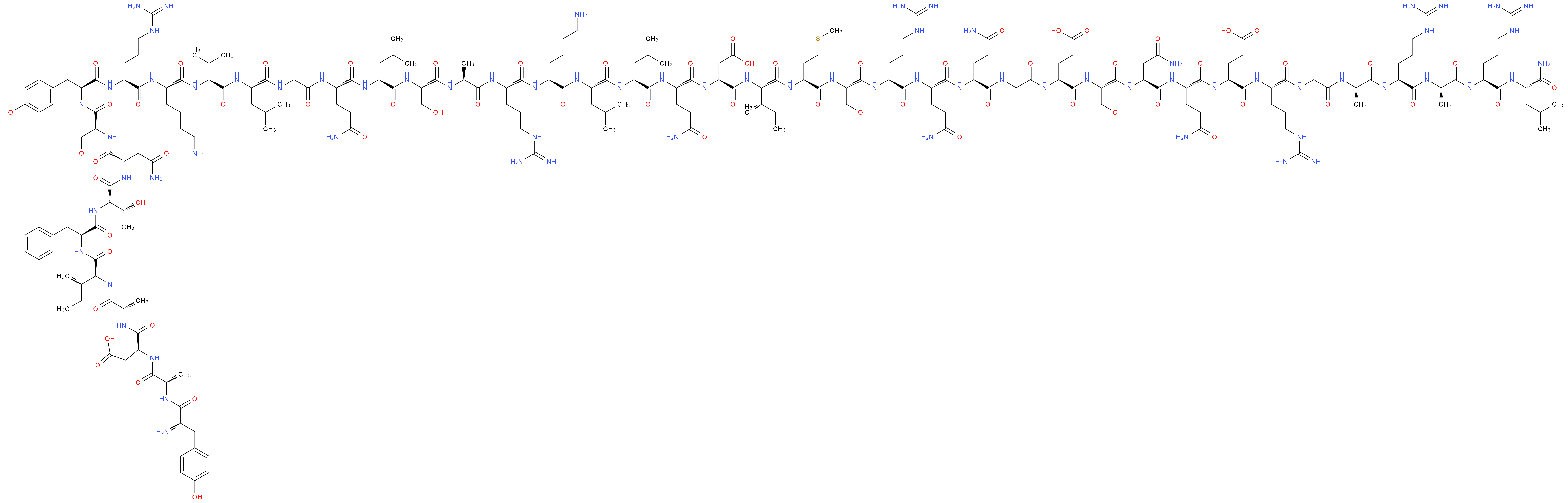 GROWTH HORMONE RELEASING FACTOR_分子结构_CAS_83930-13-6)