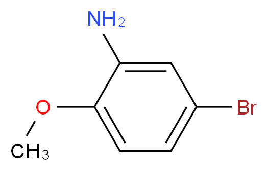 5-Bromo-2-methoxyaniline_分子结构_CAS_6358-77-6)