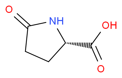 L-PYROGLUTAMIC ACID_分子结构_CAS_98-79-3)