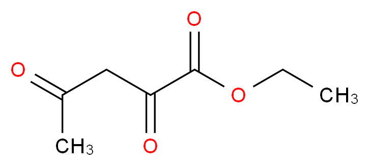 Ethyl 2,4-dioxopentanoate_分子结构_CAS_615-79-2)
