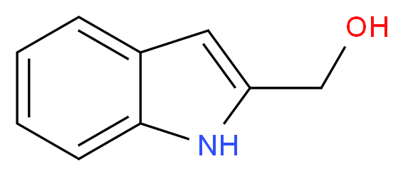 (1H-Indol-2-yl)methanol_分子结构_CAS_24621-70-3)