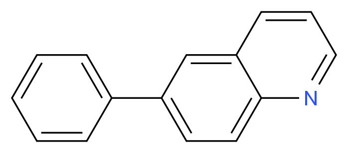 6-Phenylquinoline_分子结构_CAS_612-95-3)