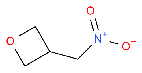 3-(Nitromethyl)oxetane_分子结构_CAS_)