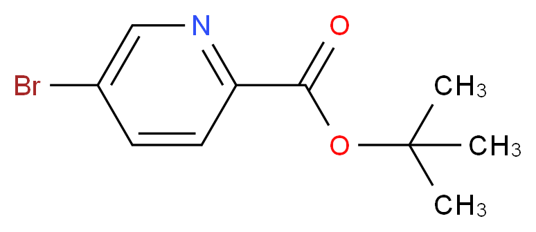 tert-Butyl 5-bromopyridine-2-carboxylate 98%_分子结构_CAS_845306-08-3)
