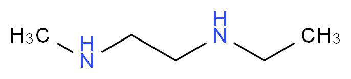 ethyl[2-(methylamino)ethyl]amine_分子结构_CAS_22509-07-5