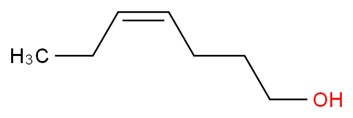 (4Z)-hept-4-en-1-ol_分子结构_CAS_6191-71-5