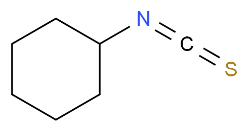 环己基异硫氰酸脂_分子结构_CAS_1122-82-3)