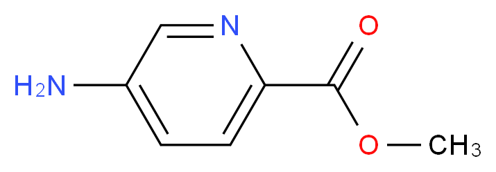 methyl 5-aminopyridine-2-carboxylate_分子结构_CAS_67515-76-8