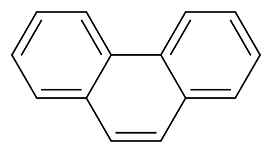 CAS_85-01-8 molecular structure