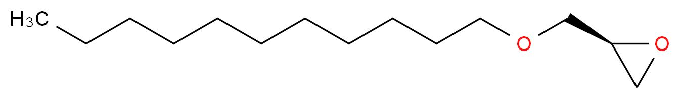 (2S)-2-[(undecyloxy)methyl]oxirane_分子结构_CAS_122608-92-8