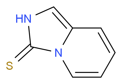 imidazo[1,5-a]pyridine-3(2H)-thione_分子结构_CAS_76259-00-2)