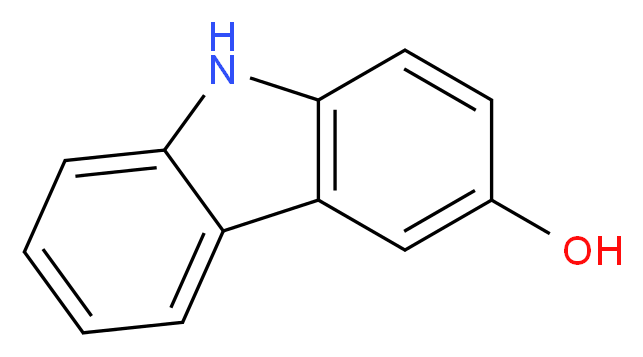 9H-CARBAZOL-3-OL_分子结构_CAS_7384-07-8)