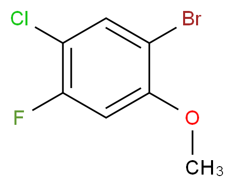 1-Bromo-5-chloro-4-fluoro-2-methoxybenzene_分子结构_CAS_949892-08-4)