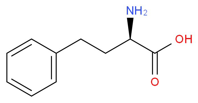 (2R)-2-amino-4-phenylbutanoic acid_分子结构_CAS_82795-51-5