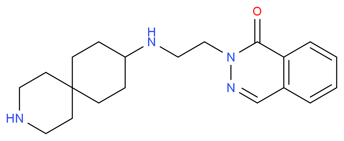 2-[2-(3-azaspiro[5.5]undec-9-ylamino)ethyl]phthalazin-1(2H)-one_分子结构_CAS_)