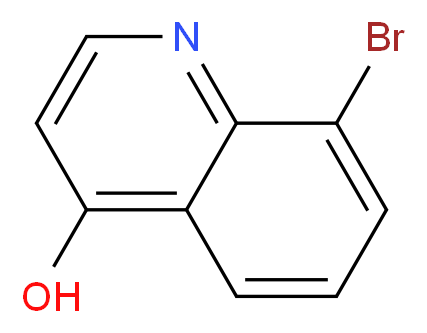 8-BROMO-4-HYDROXYQUINOLINE_分子结构_CAS_57798-00-2)