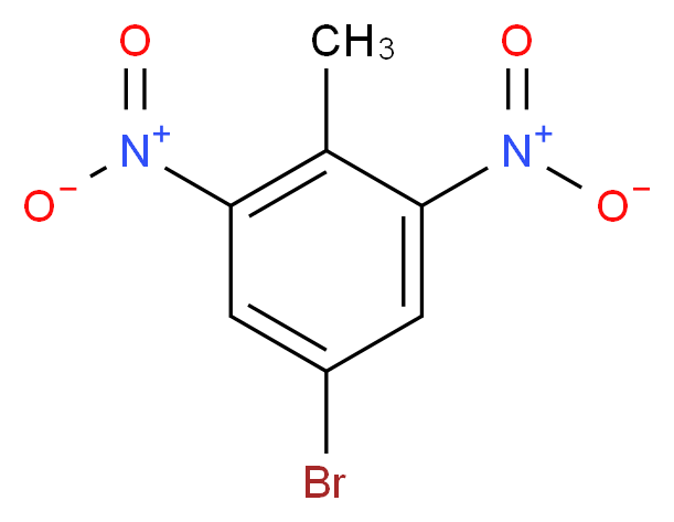 5-bromo-2-methyl-1,3-dinitrobenzene_分子结构_CAS_95192-64-6