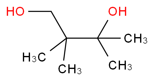 2,2,3-Trimethylbutane-1,3-diol_分子结构_CAS_16343-75-2)