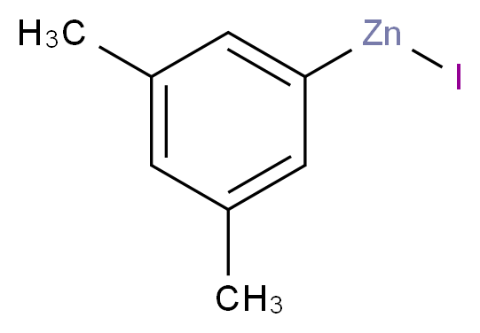 (3,5-dimethylphenyl)(iodo)zinc_分子结构_CAS_312692-98-1