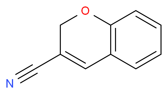 2H-chromene-3-carbonitrile_分子结构_CAS_57543-66-5)