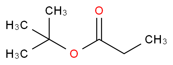 tert-butyl propanoate_分子结构_CAS_20487-40-5