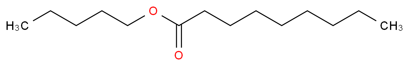 AMYL PELARGONATE_分子结构_CAS_61531-45-1)