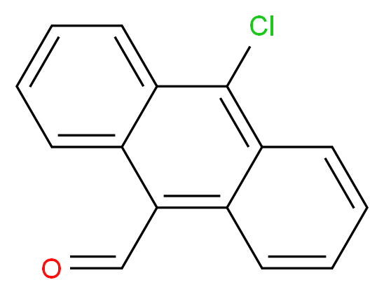 10-chloroanthracene-9-carbaldehyde_分子结构_CAS_10527-16-9