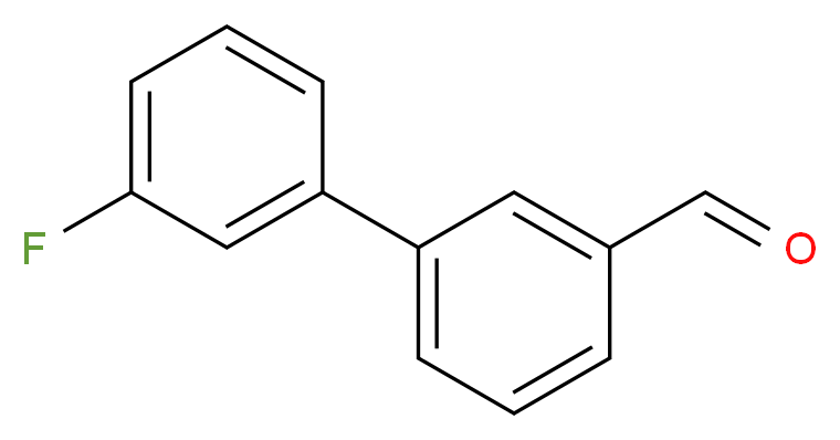 3'-Fluoro-biphenyl-3-carbaldehyde_分子结构_CAS_)