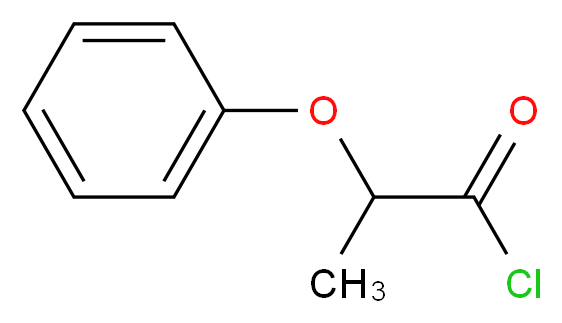 2-Phenoxypropanoyl chloride_分子结构_CAS_)