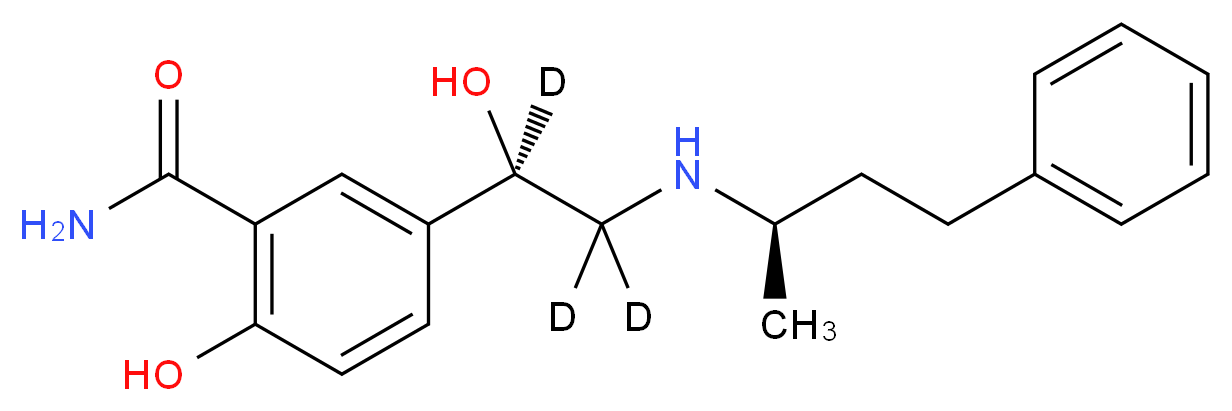 (R,R)-Labetalol-d3_分子结构_CAS_)