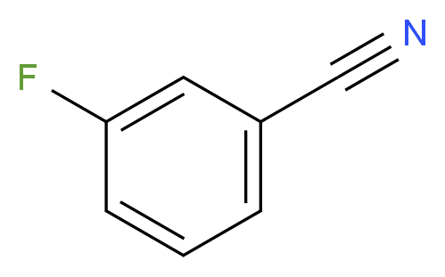 m-Fluorobenzonitrile_分子结构_CAS_403-54-3)