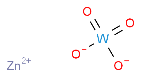 zinc(2+) ion dioxotungstenbis(olate)_分子结构_CAS_13597-56-3