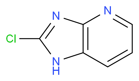 2-chloro-1H-imidazo[4,5-b]pyridine_分子结构_CAS_104685-82-7