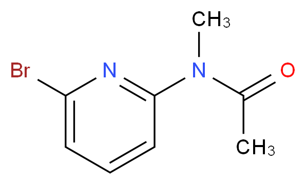 N-(6-bromopyridin-2-yl)-N-methylacetamide_分子结构_CAS_1133116-43-4